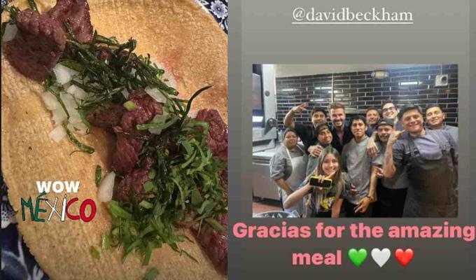 David Beckham visita Monterrey; y Entra a la cocina del restaurante