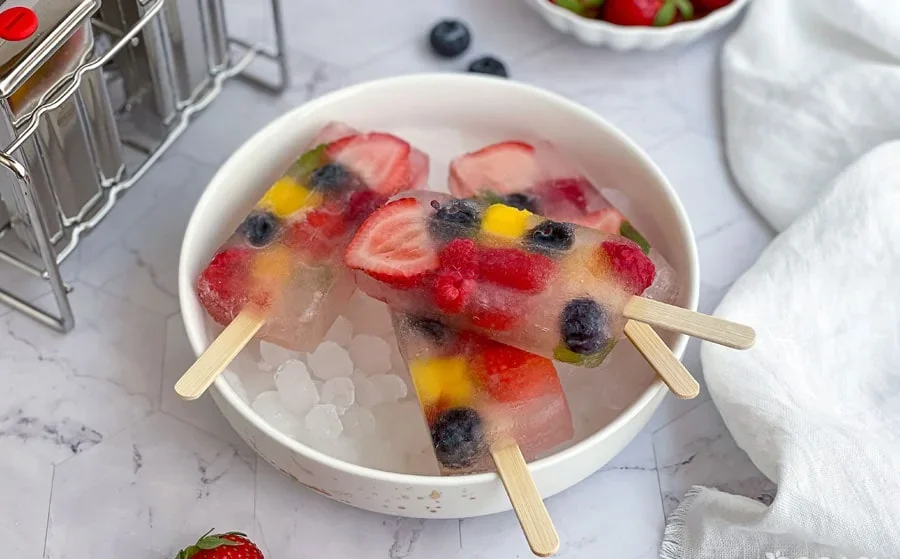 helados saludables con frutas