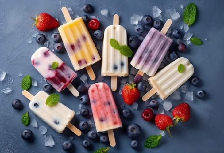 helados saludables con frutas