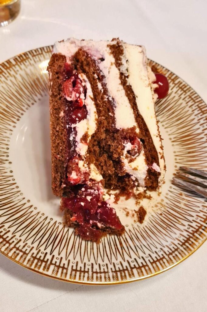 Selva Negra receta original alemana